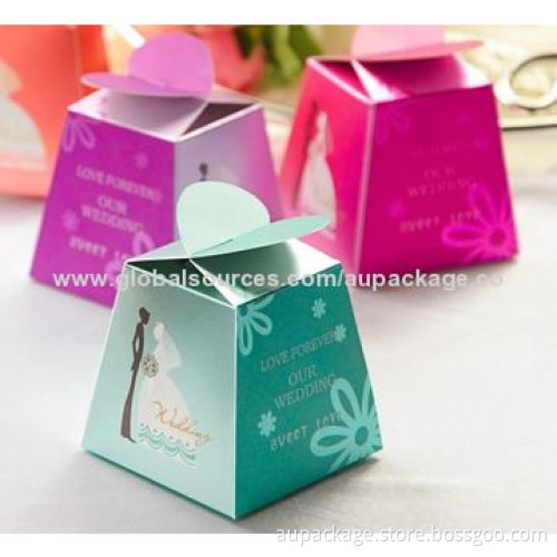 Gift Boxes, Made of Silver Foil Paper, UV Printing